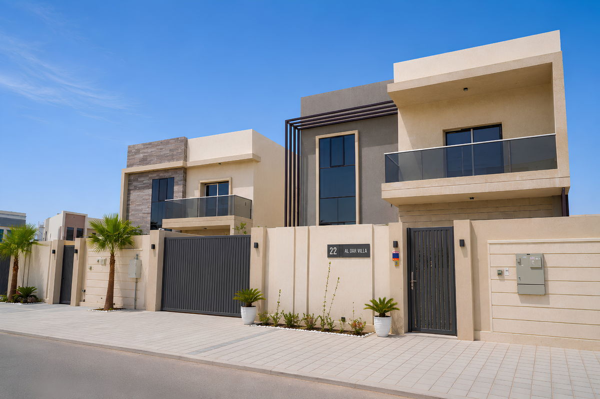 Al Dar villa community in Ajman, built by Al Telal Building Contracting — 5