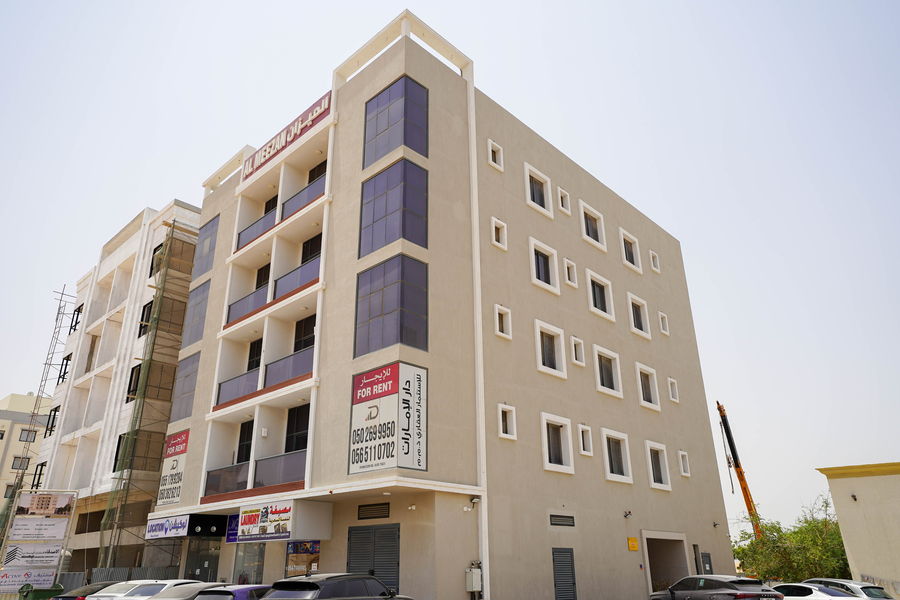 Residential building A-128 in Ajman, built by Al Telal Building Contracting
