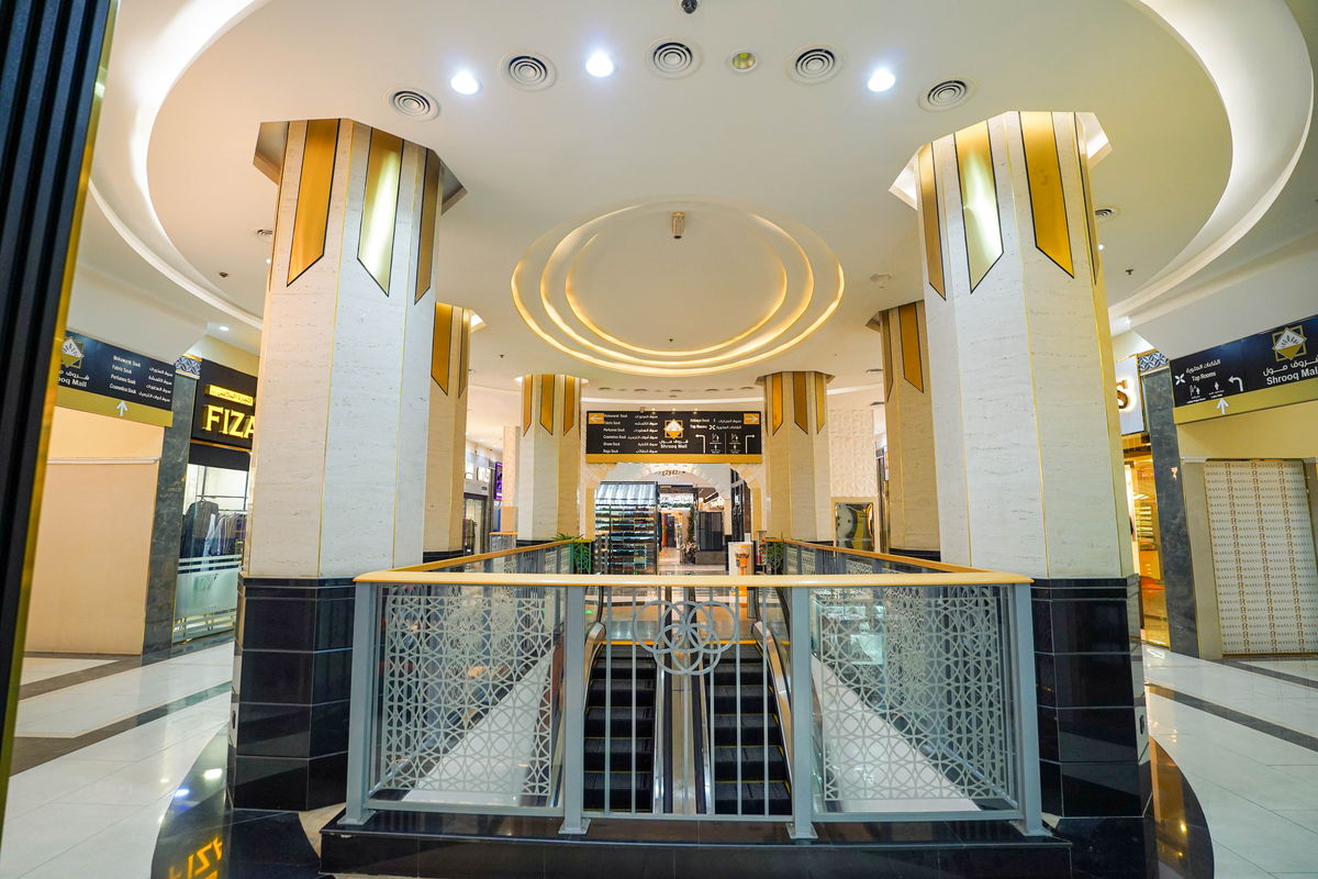 Shrooq Mall in Ajman, built by Al Telal Building Contracting — 9