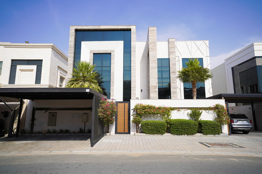 Modern villas A-48 in Ajman, built by Al Telal Building Contracting